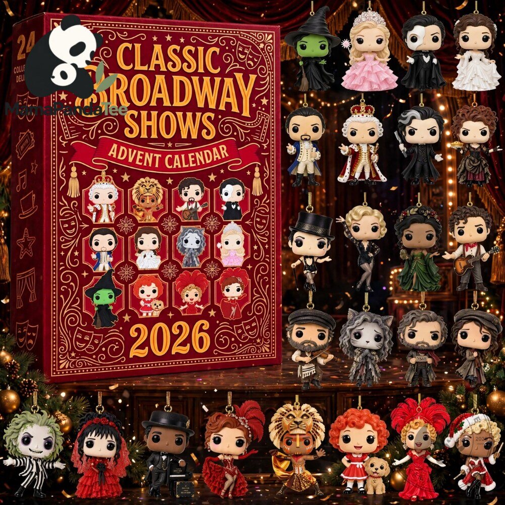 Classic Broadway Shows 2026 Advent Calendar Musical