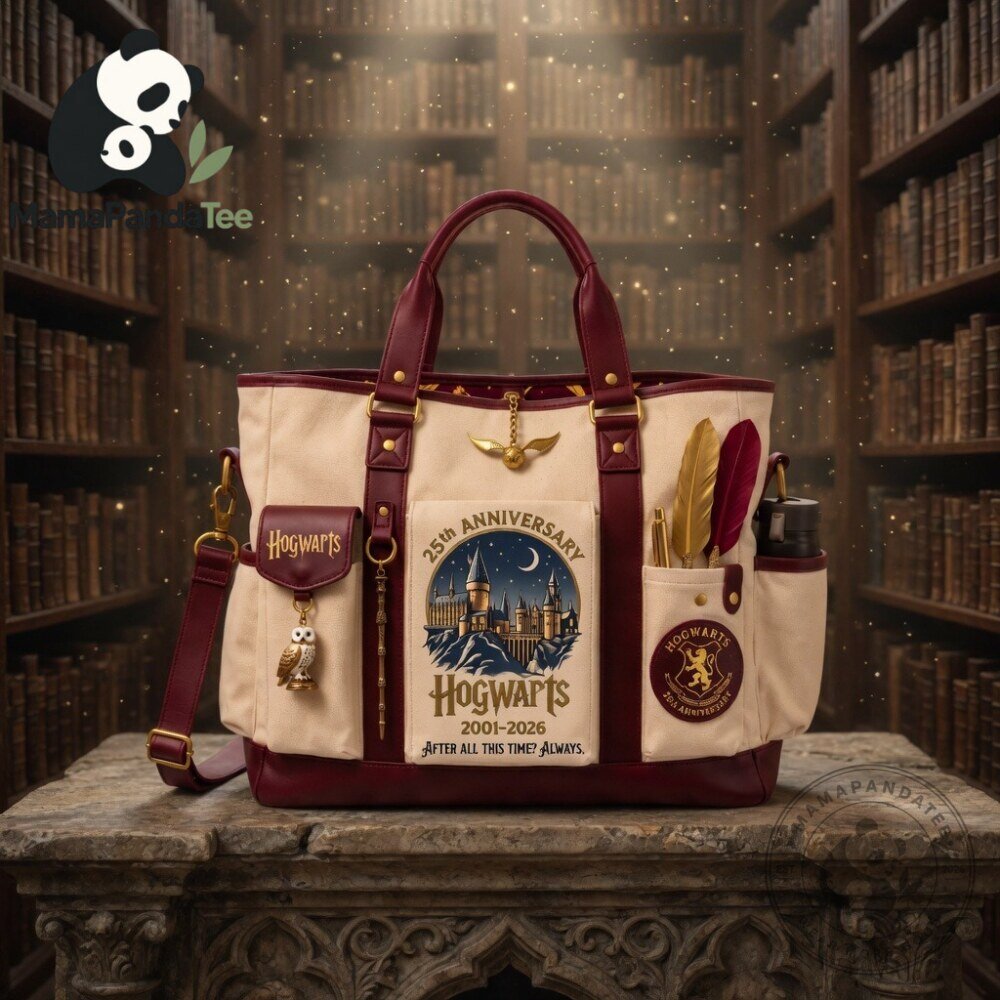 Harry Potter 25th Anniversary Canvas Tote Bag