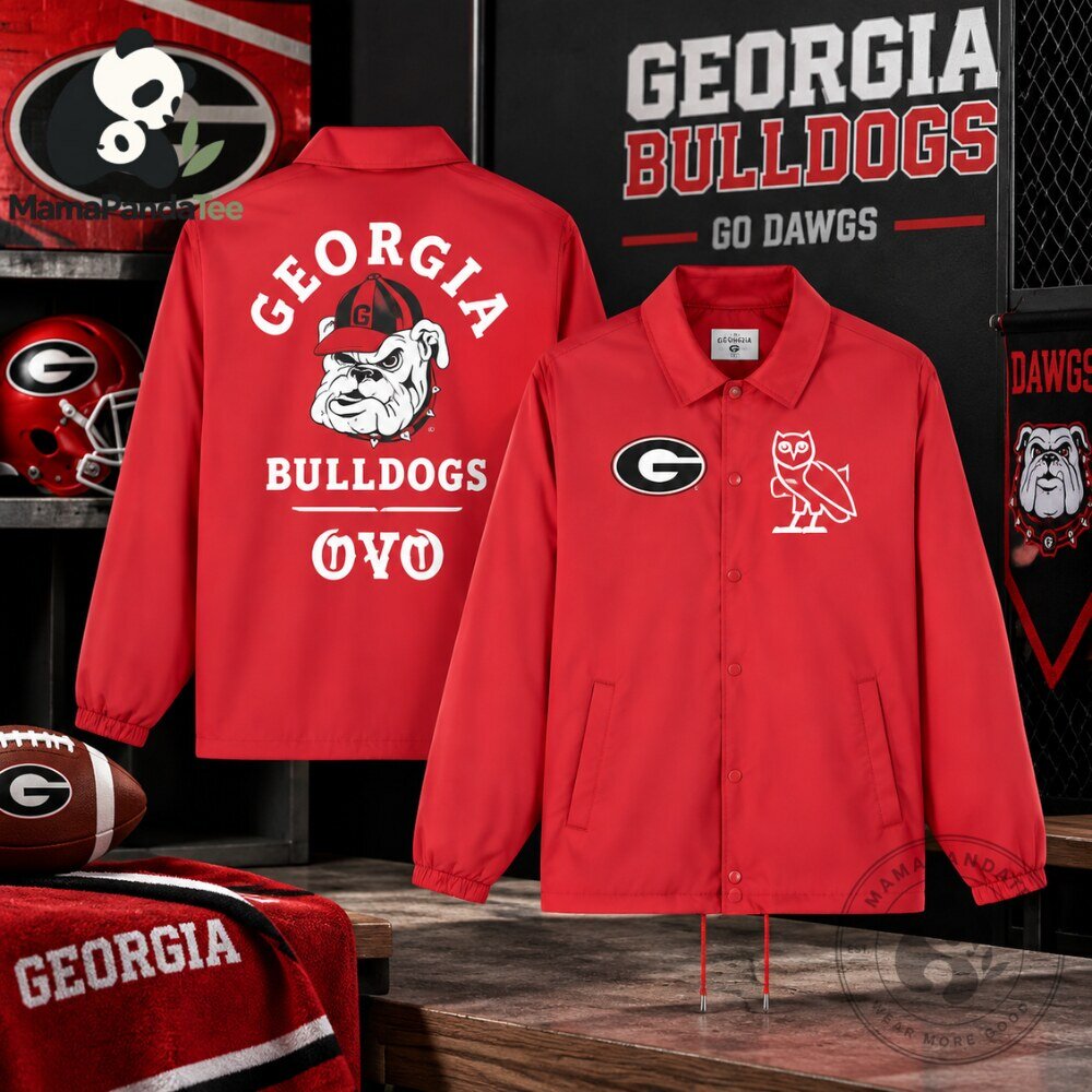 Georgia Bulldogs OVO Coach Jacket