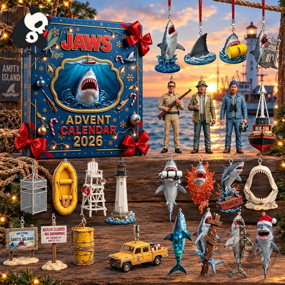 026 Jaws Movie Advent Calendar Amity Island Collectible Figures