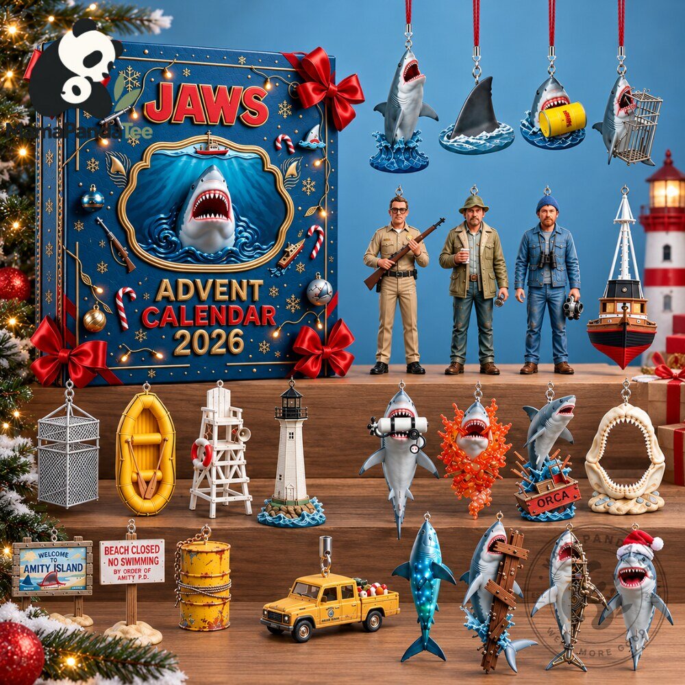 026 Jaws Movie Advent Calendar Amity Island Collectible Figures 5 026 Jaws Movie Advent Calendar Amity Island Collectible Figures