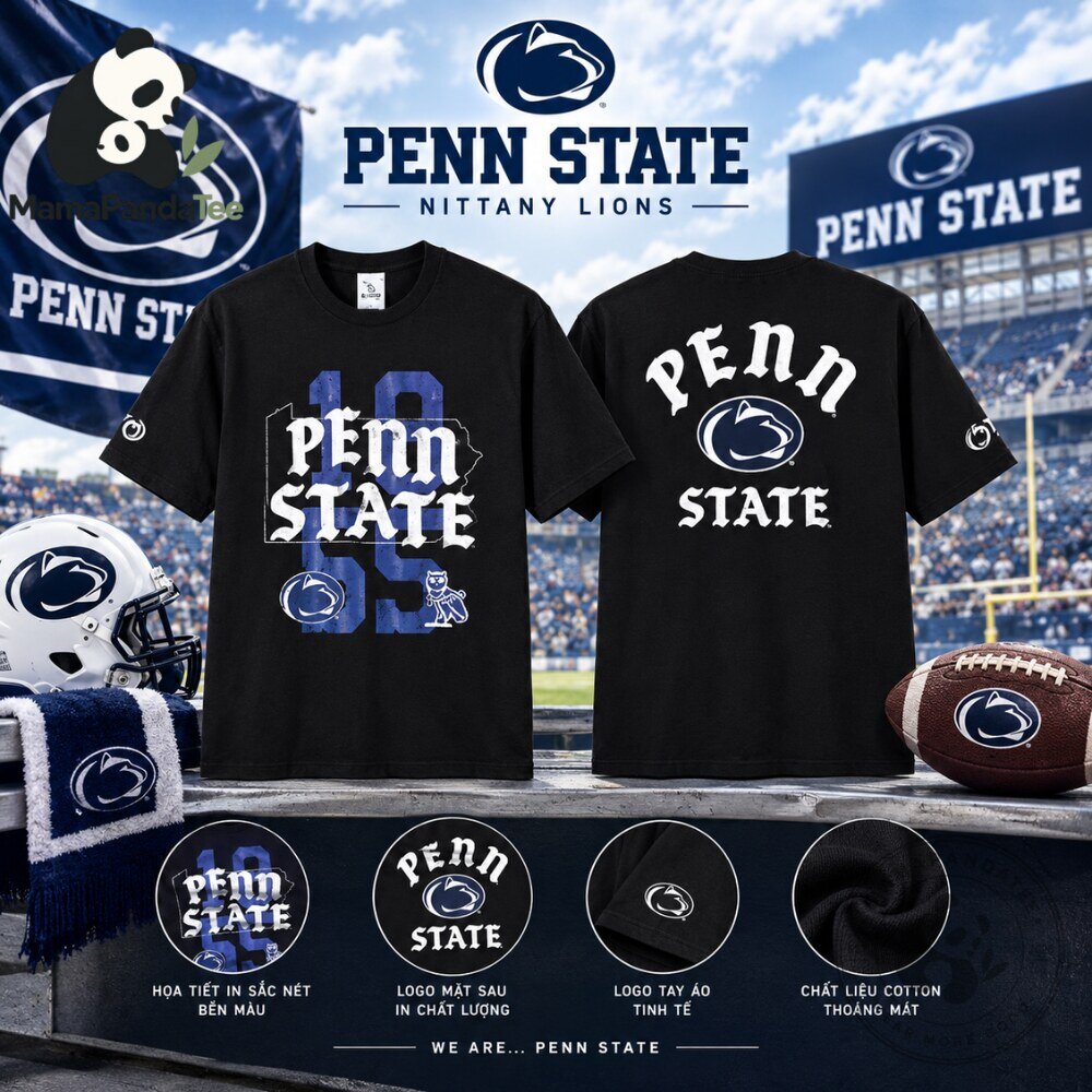 Penn State Nittany Lions OVO Black T Shirt