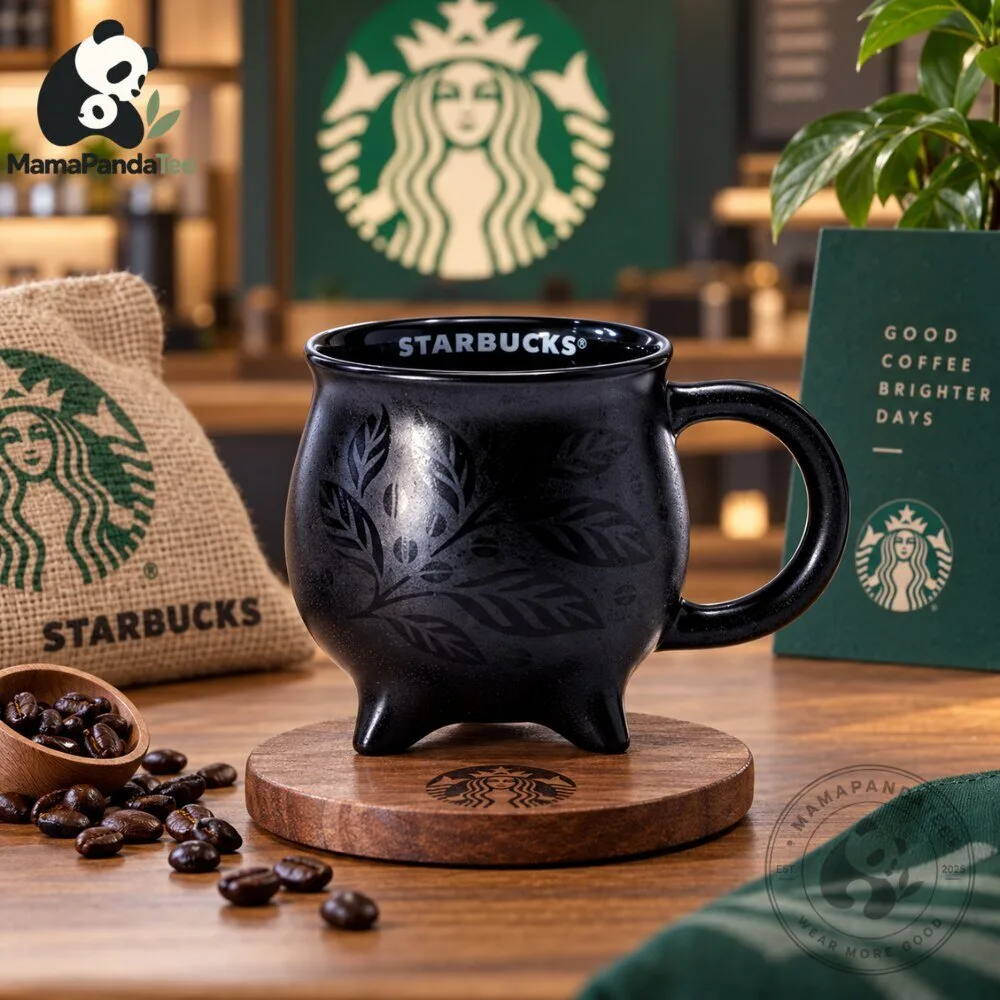 Starbucks Halloween Collection Ceramic Cauldron Mug