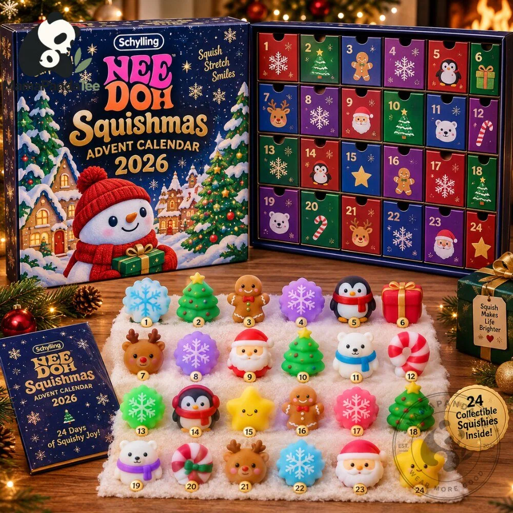 Schylling NeeDoh Squishmas Advent Calendar 2026 Toys