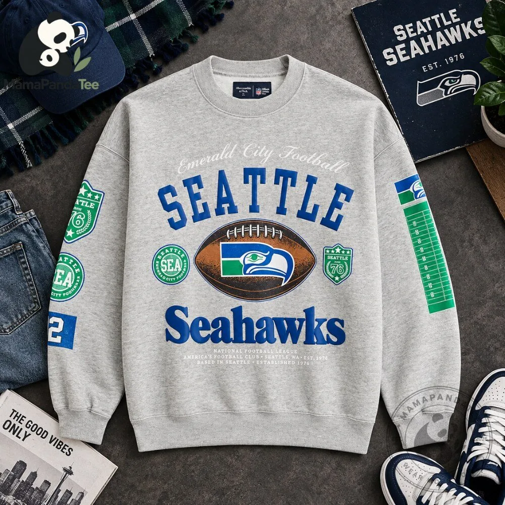 Seattle Seahawks Crewneck Sweatshirt 2026