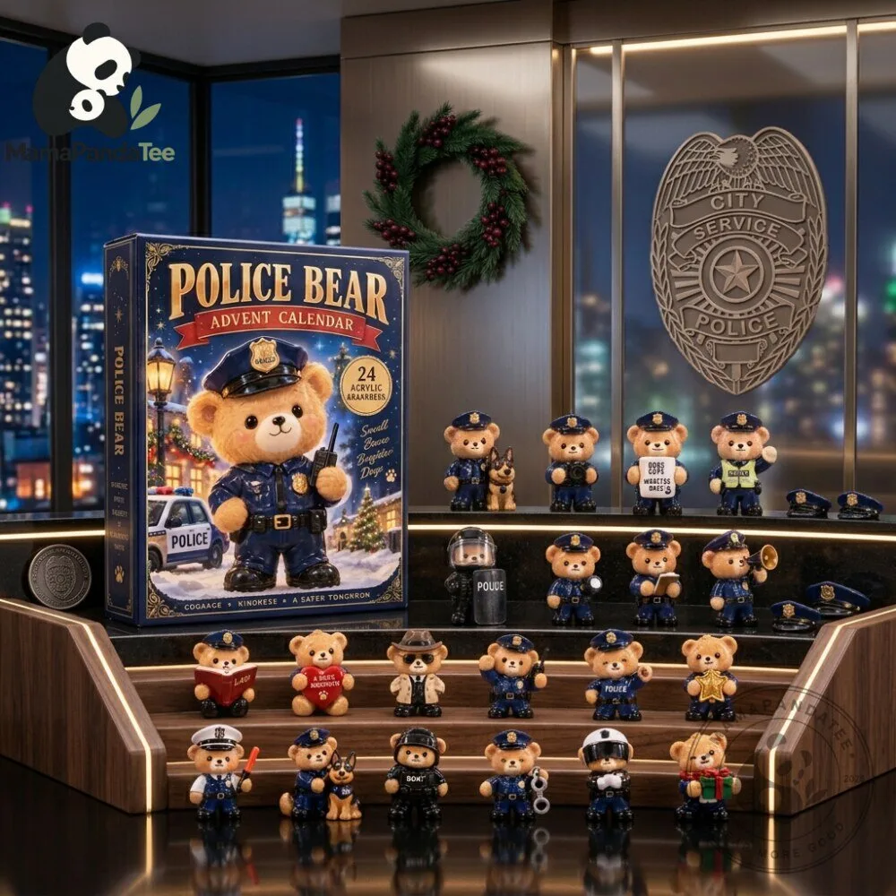 Police Bear Advent Calendar 2026