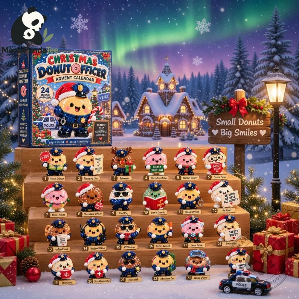 Christmas Donut Officer Advent Calendar 2026 Holiday Police Surprises 5 Christmas Donut Officer Advent Calendar 2026 Holiday Police Surprises