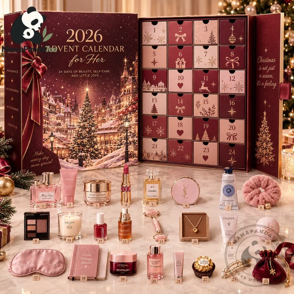 2026 Advent Calendar for Her Best Beauty & Self Care Gift Box