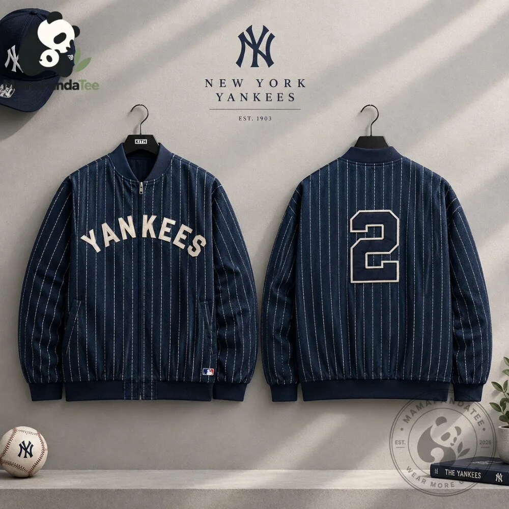 New York Yankees KITH Est 1903 Pinstripe Zip Jacket