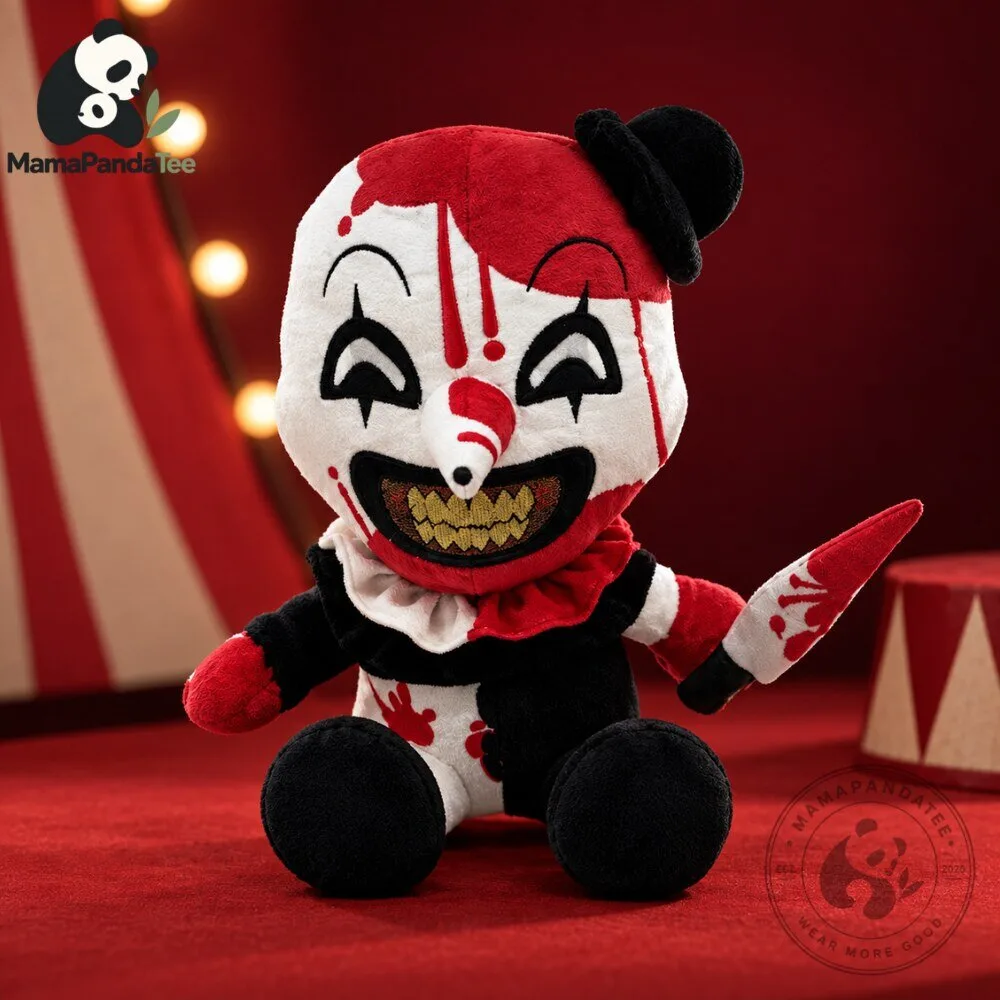 Terrifier Bloody Art the Clown Plush Toy 2026 Spooky Horror Movie Stuffed Doll 4 Terrifier Bloody Art the Clown Plush Toy 2026 Spooky Horror Movie Stuffed Doll