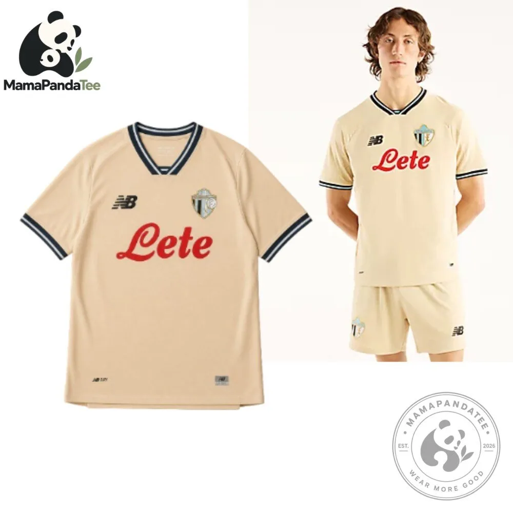 New Balance Atalanta BC 2026 2027 Third Kit Toasted Sesame Football Jersey