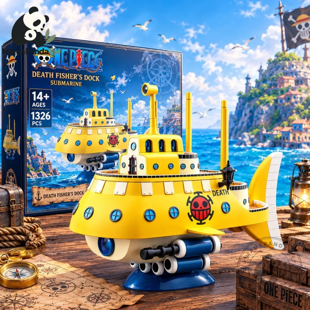 Bandai One Piece Grand Ship Collection Trafalgar Law's Submarine Model Kit 2026 Edition