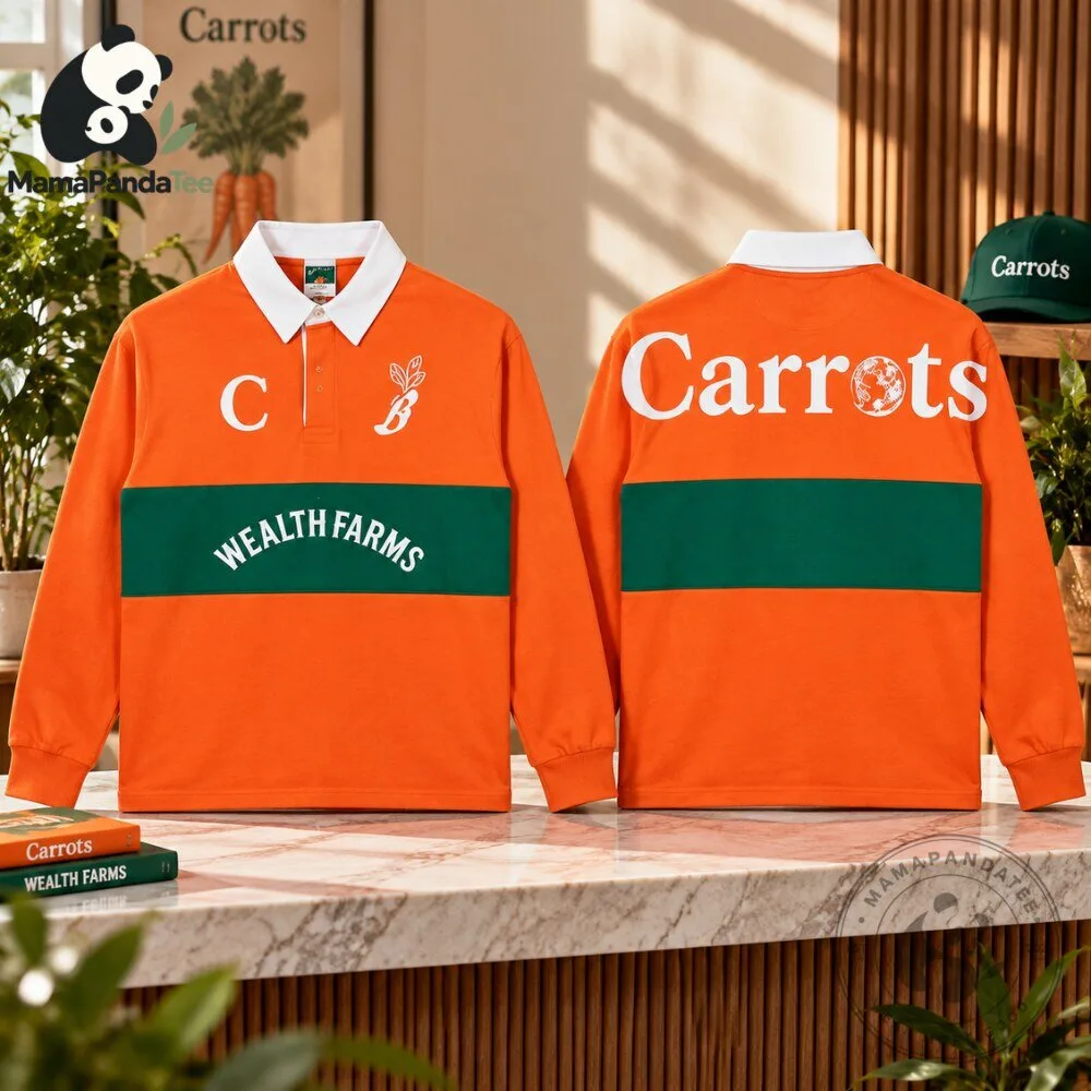 Carrots by Anwar Carrots x Wealth Farms Orange Rugby Shirt