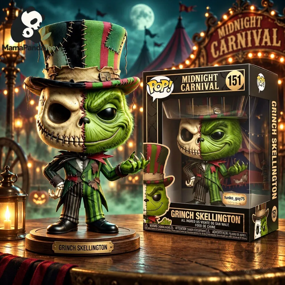 "Top 5 Must-Have Holiday Gifts: Sneakers, Jerseys, and Collectibles" 4 Funko Pop Grinch Skellington Midnight Festival Figure
