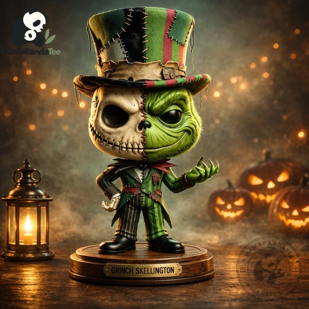 Funko Pop Grinch Skellington Midnight Festival Figure 4 Funko Pop Grinch Skellington Midnight Festival Figure
