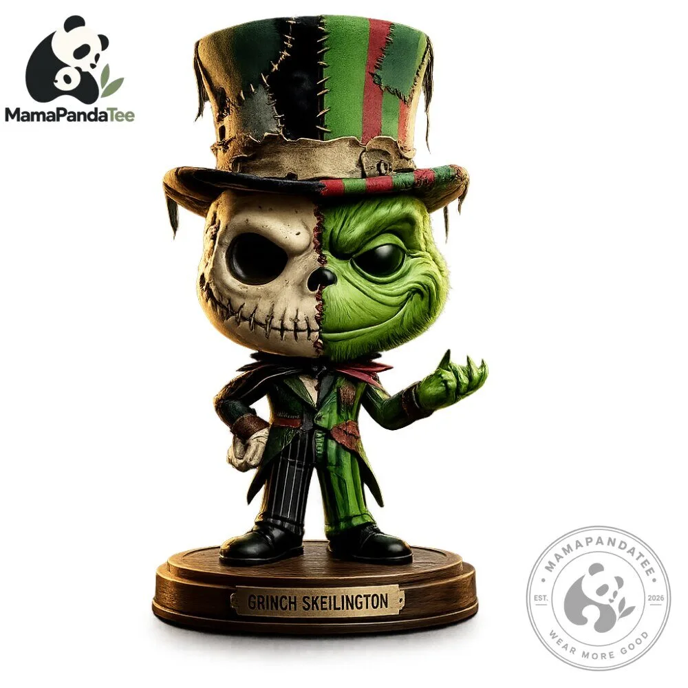 Funko Pop Grinch Skellington Midnight Festival Figure 5 Funko Pop Grinch Skellington Midnight Festival Figure