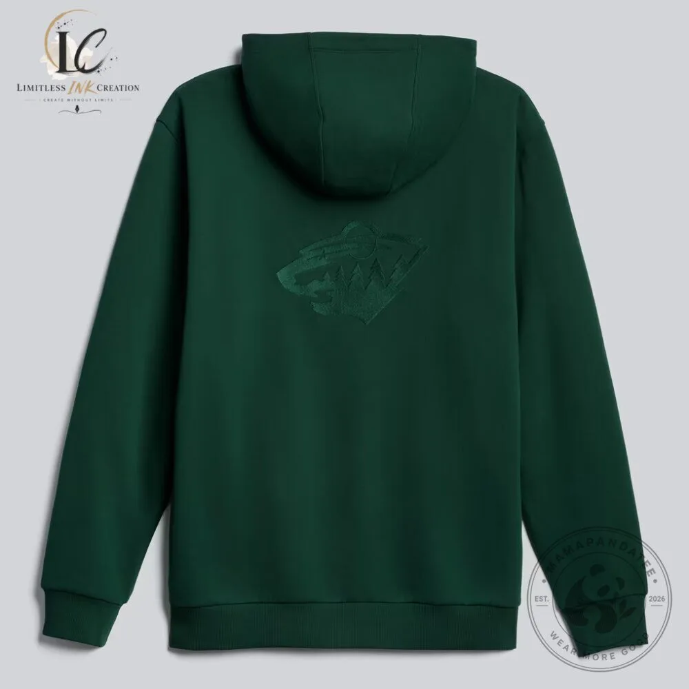 Green Minnesota Wild 2026 graphic hoodie 5 Green Minnesota Wild 2026 graphic hoodie