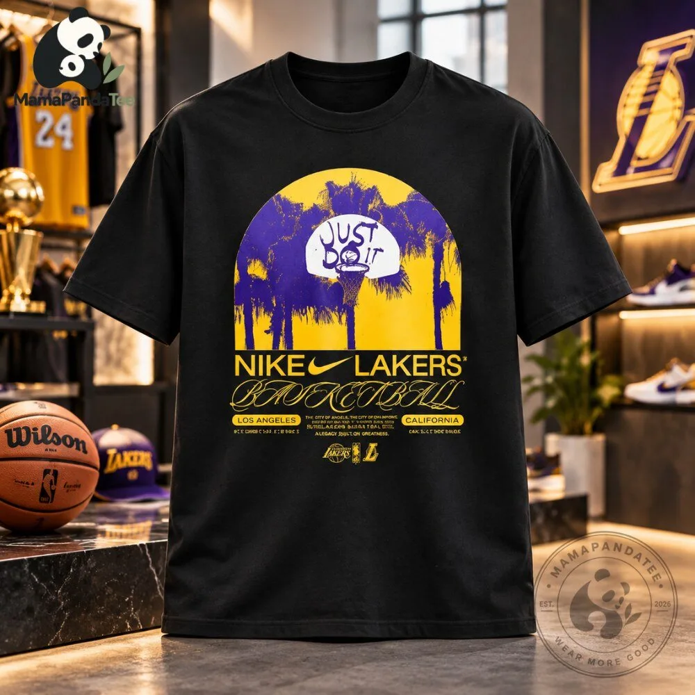 Los Angeles Lakers Courtside Max 90 T Shirt