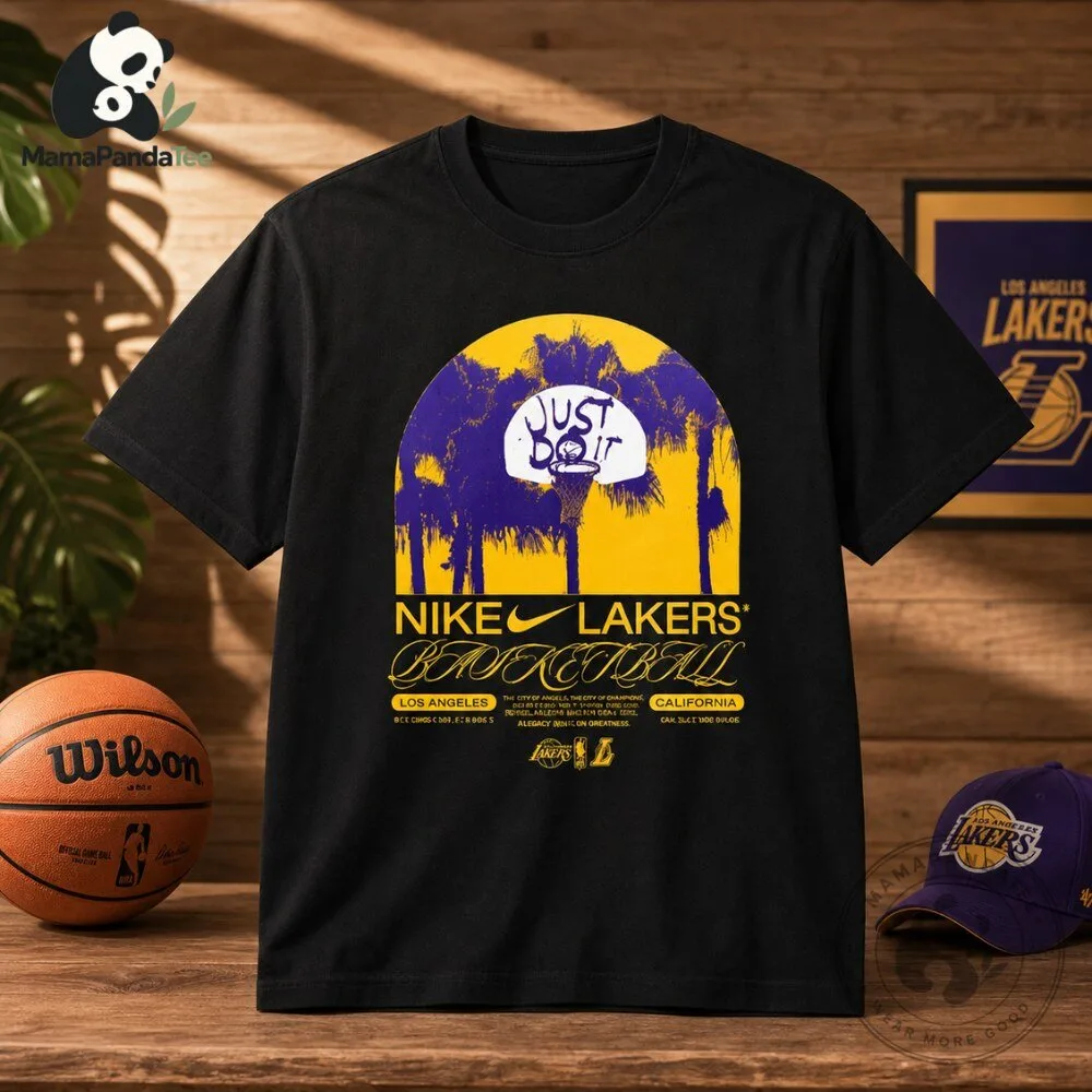 Los Angeles Lakers Courtside Max 90 T Shirt 5 Los Angeles Lakers Courtside Max 90 T Shirt