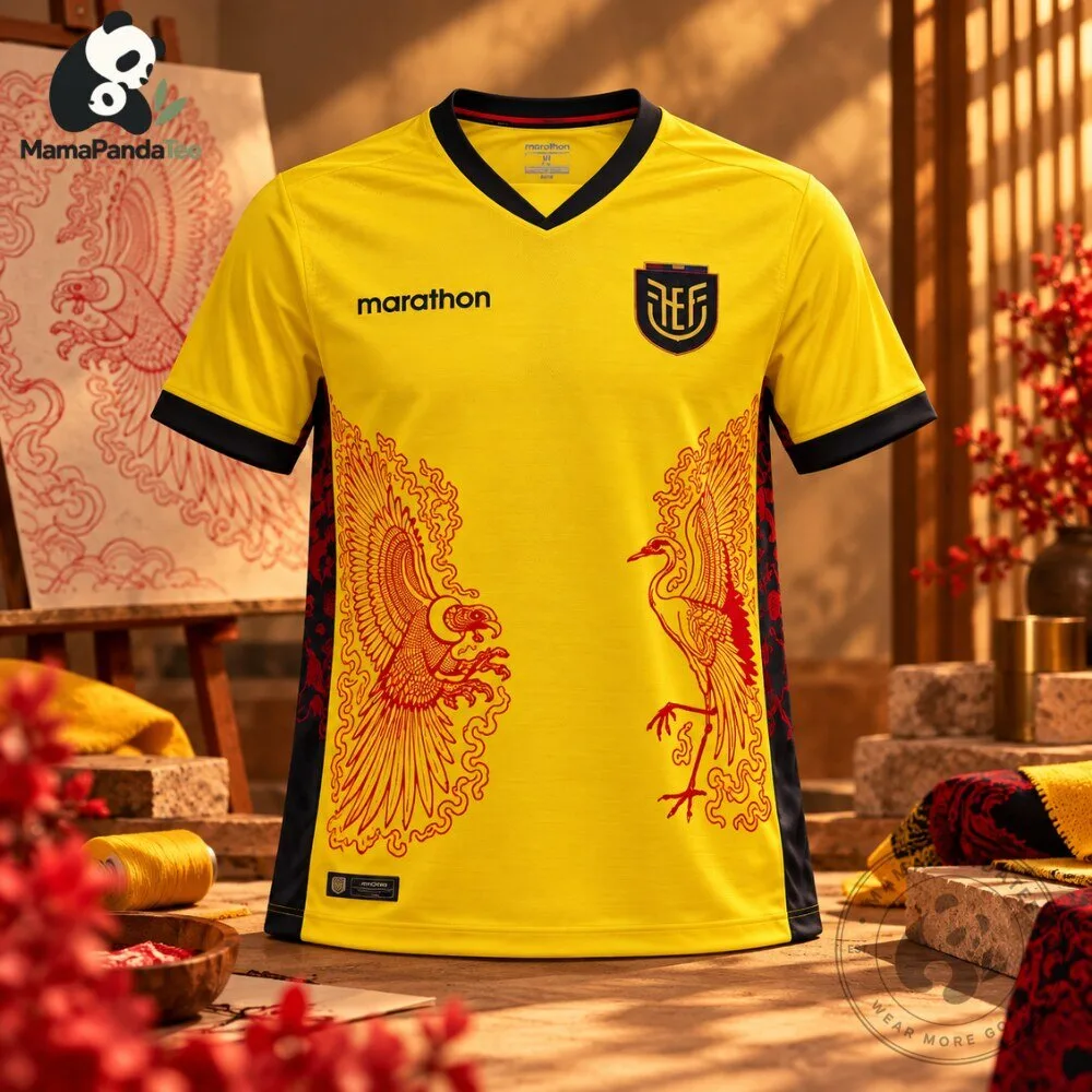 Ecuador and Japan Friendly Kit 2026 Marathon's Special Cultural Jersey