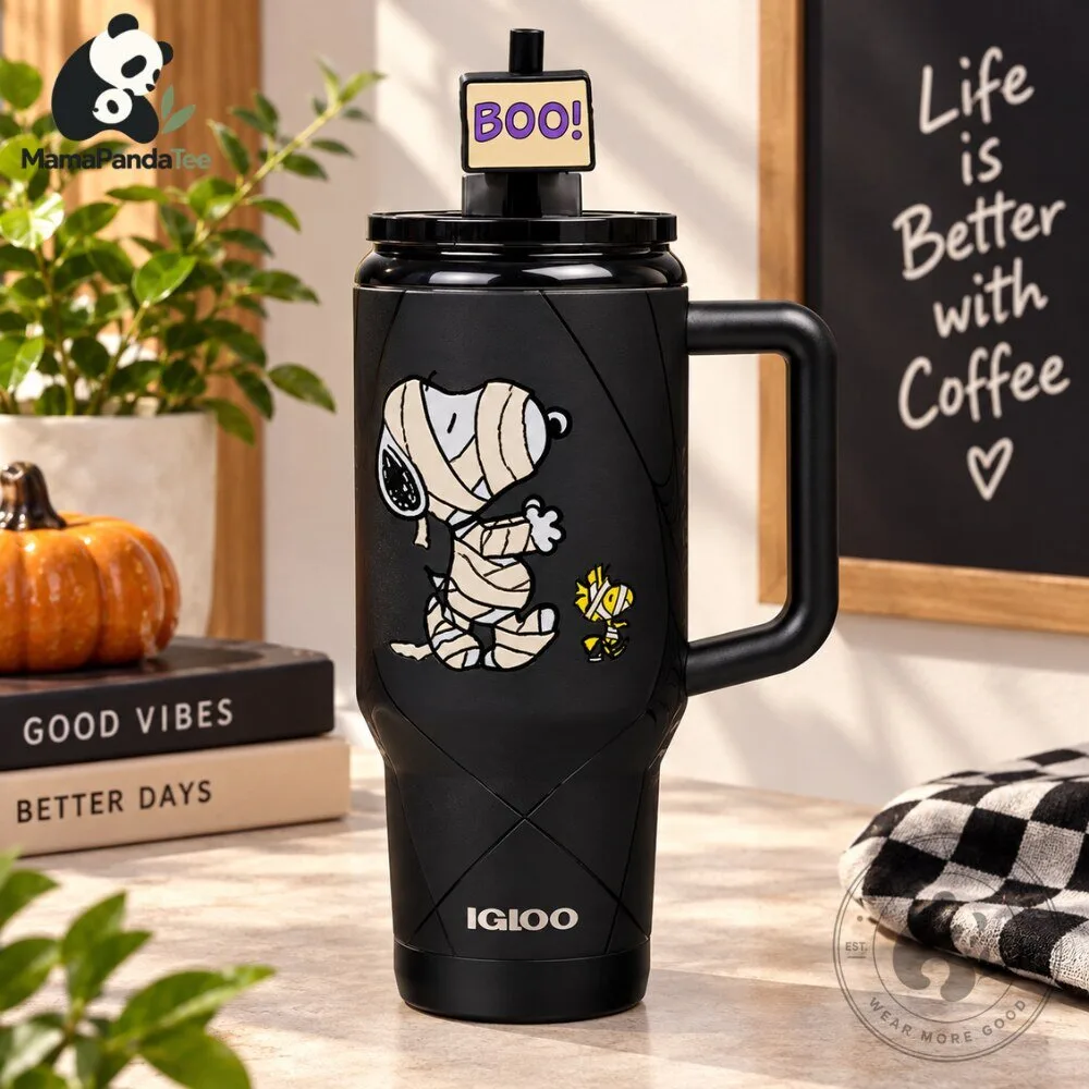 Igloo Snoopy Mummy Halloween Travel Mug 32oz 2026