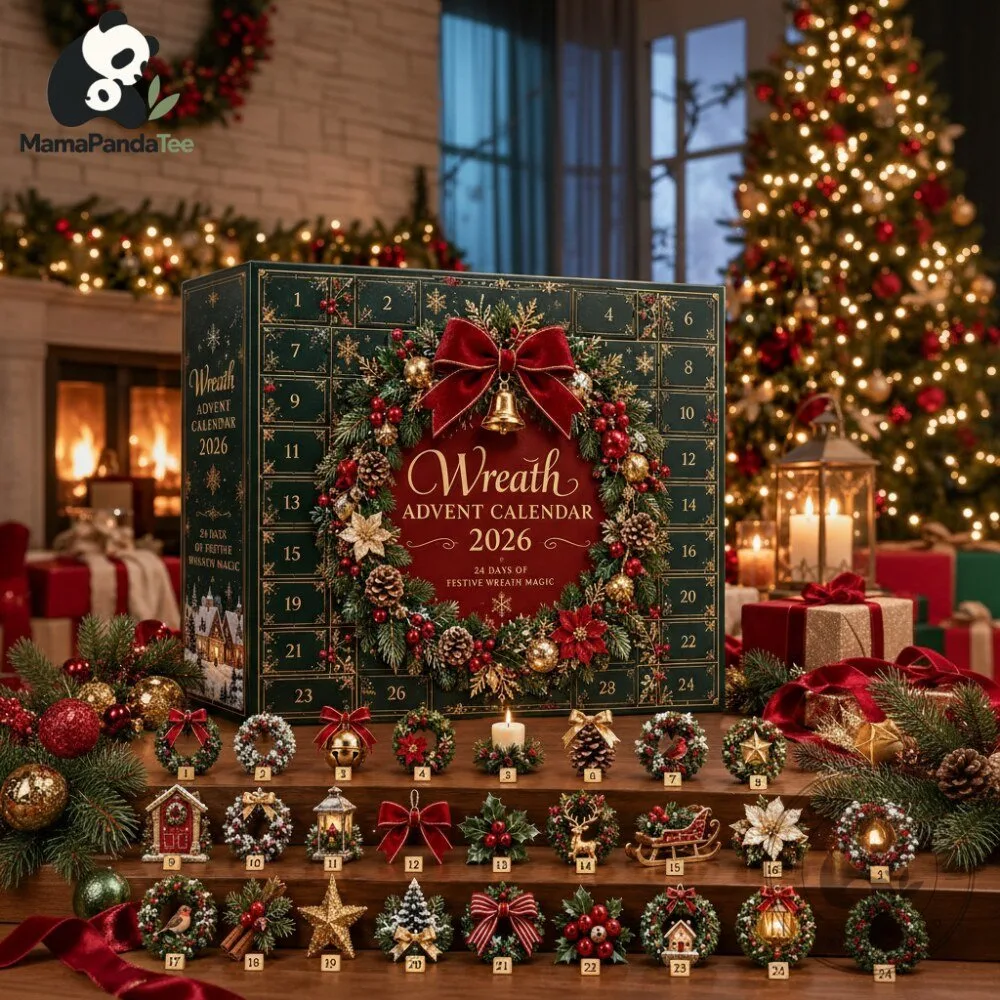 Wreath Advent Calendar 2026 Festive Magic & Christmas Ornaments 4 Wreath Advent Calendar 2026 Festive Magic & Christmas Ornaments