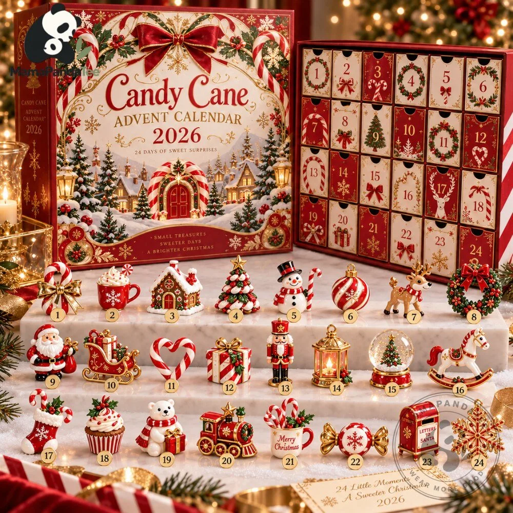 "Must-Have Collectibles: Chucky Plush, Retro Jerseys, and Popcorn Bucket" 11 Candy Cane Advent Calendar 2026 Christmas Surprises
