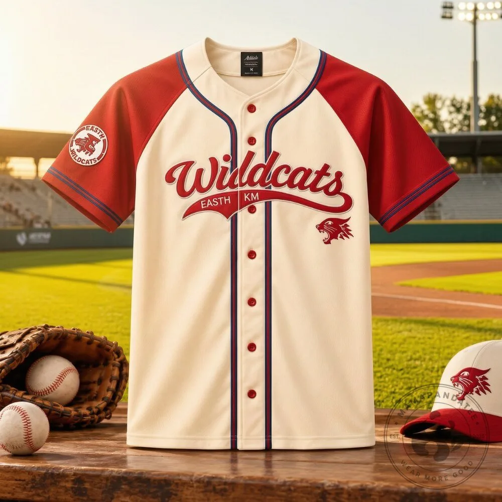 BoxLunch Exclusive High School Musical Wildcats Ryan Baseball Jersey 7 BoxLunch Exclusive High School Musical Wildcats Ryan Baseball Jersey