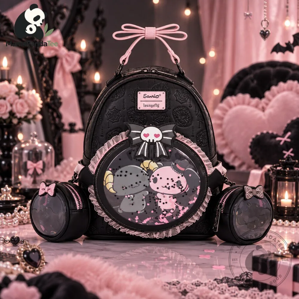 Loungefly Sanrio Lloromannic Berry Cherry Mini Backpack with Funko Pop Insert