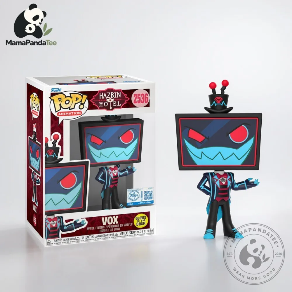 Funko Pop Hazbin Hotel Vox Glow in the Dark 2536 4 Funko Pop Hazbin Hotel Vox Glow in the Dark 2536