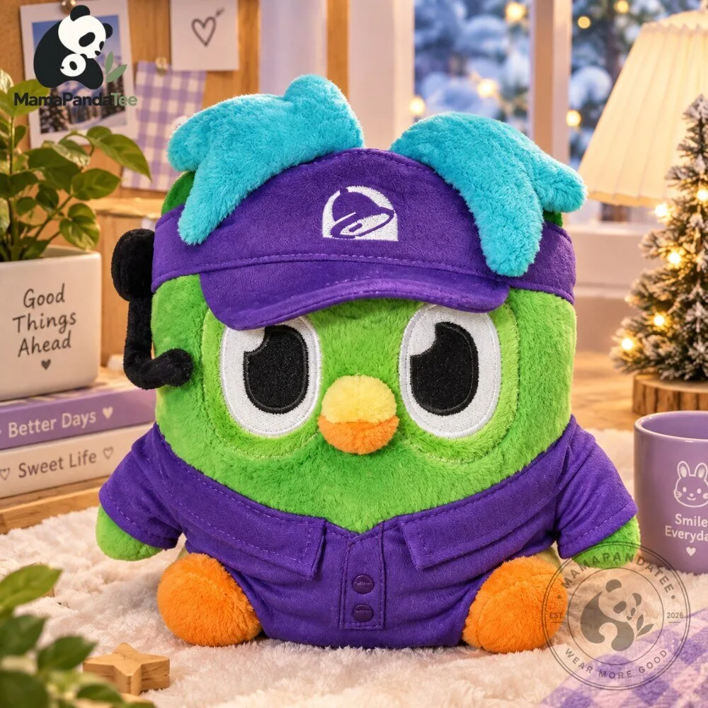 Duolingo x Taco Bell Duo Owl Plush Limited Edition
