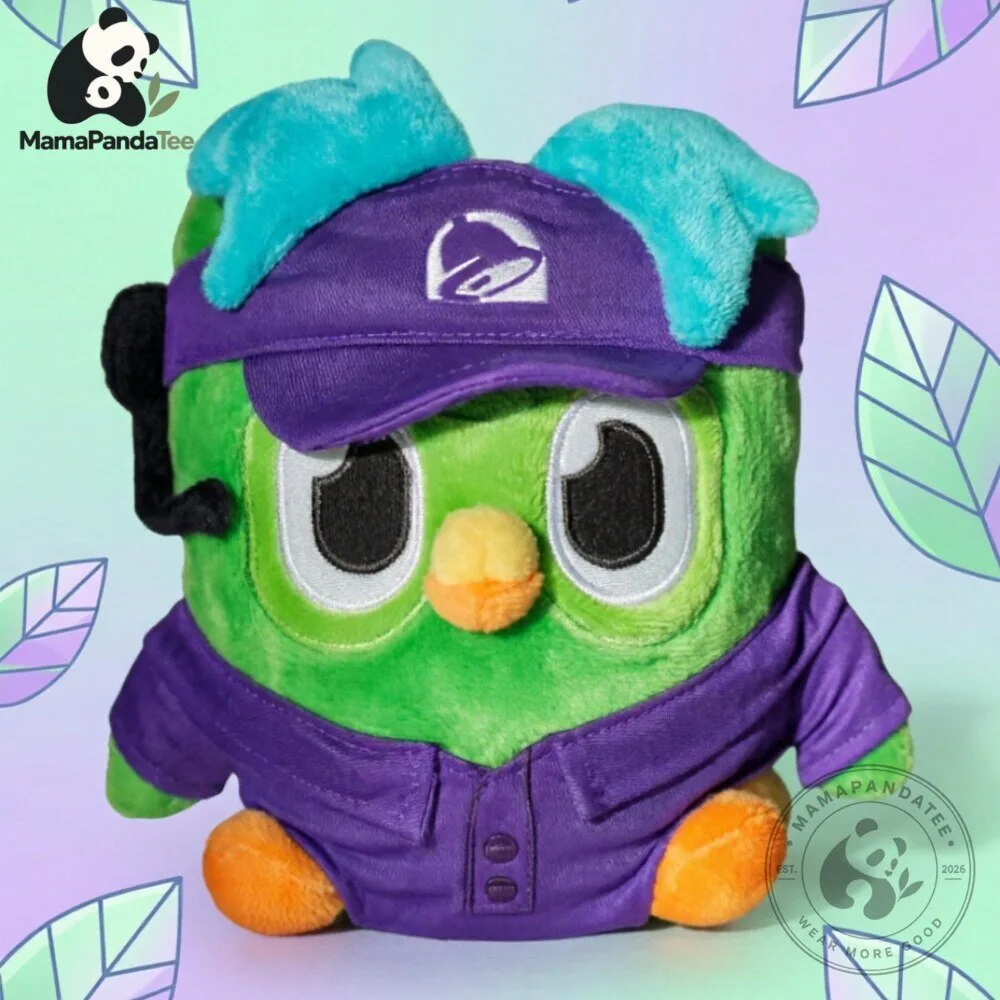Duolingo x Taco Bell Duo Owl Plush Limited Edition 5 Duolingo x Taco Bell Duo Owl Plush Limited Edition