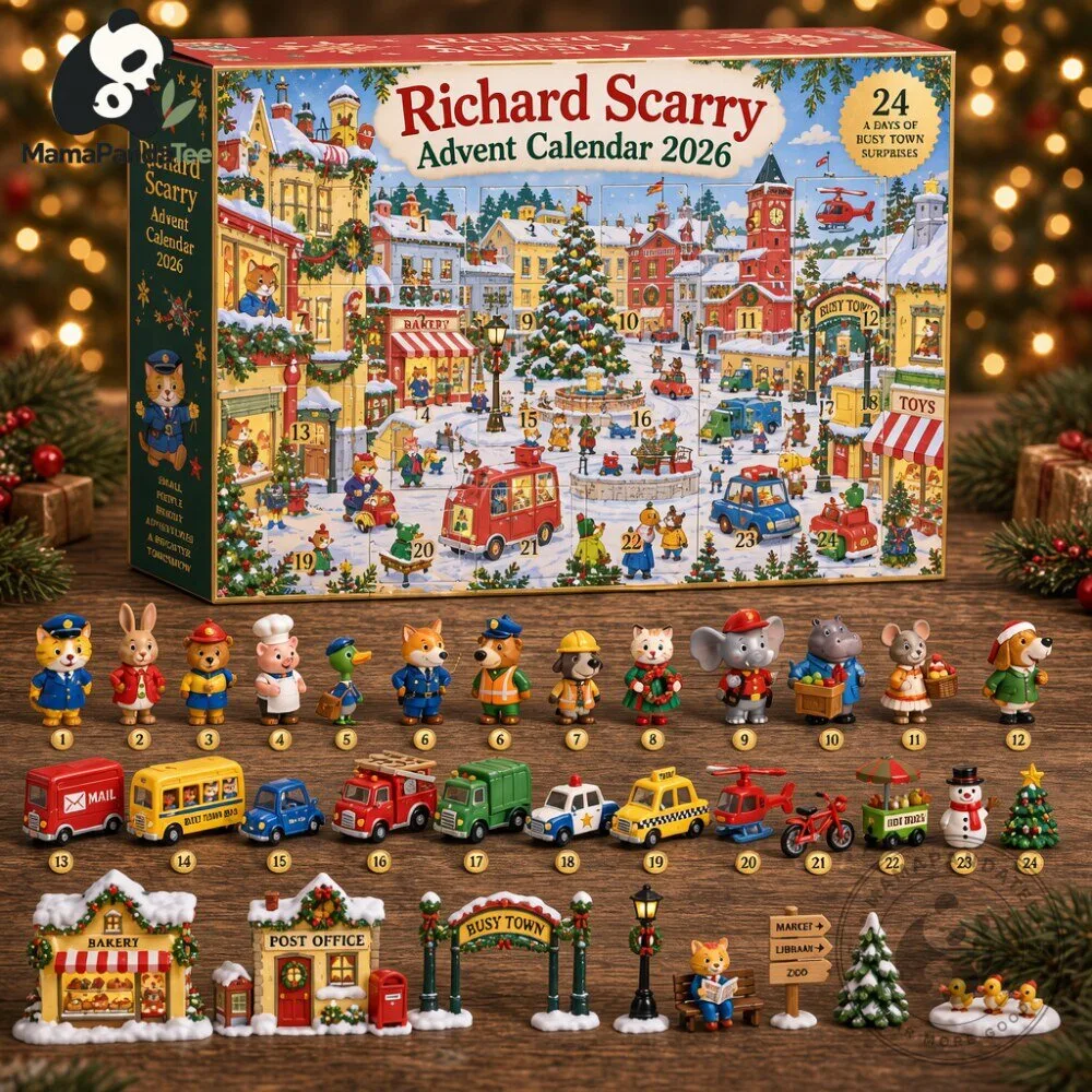 Richard Scarry Advent Calendar 2026 24 Days of Busytown Surprises 6 Richard Scarry Advent Calendar 2026 24 Days of Busytown Surprises