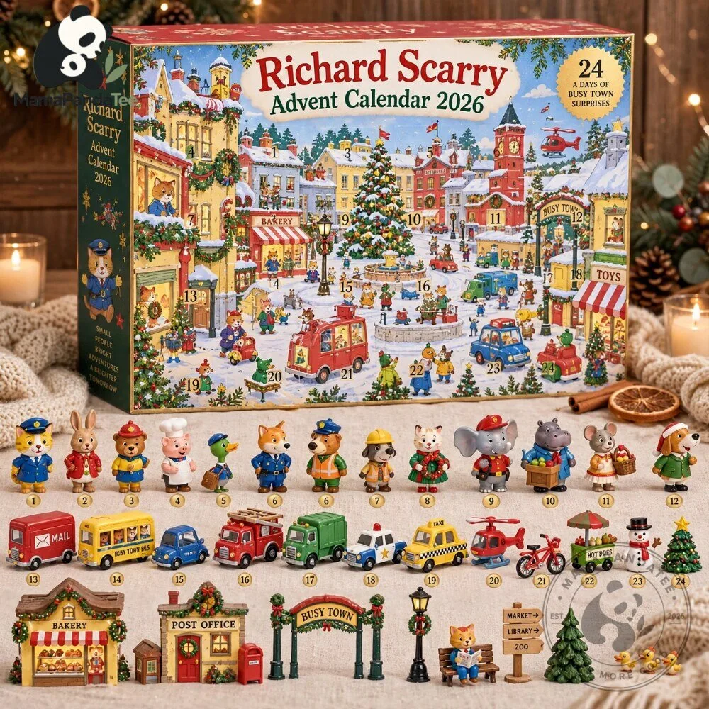 Richard Scarry Advent Calendar 2026 24 Days of Busytown Surprises 7 Richard Scarry Advent Calendar 2026 24 Days of Busytown Surprises