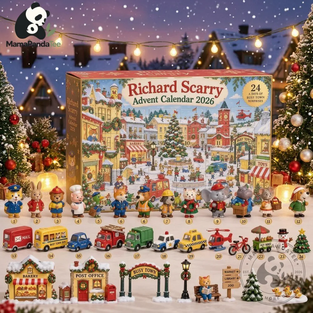 Richard Scarry Advent Calendar 2026 24 Days of Busytown Surprises 8 Richard Scarry Advent Calendar 2026 24 Days of Busytown Surprises
