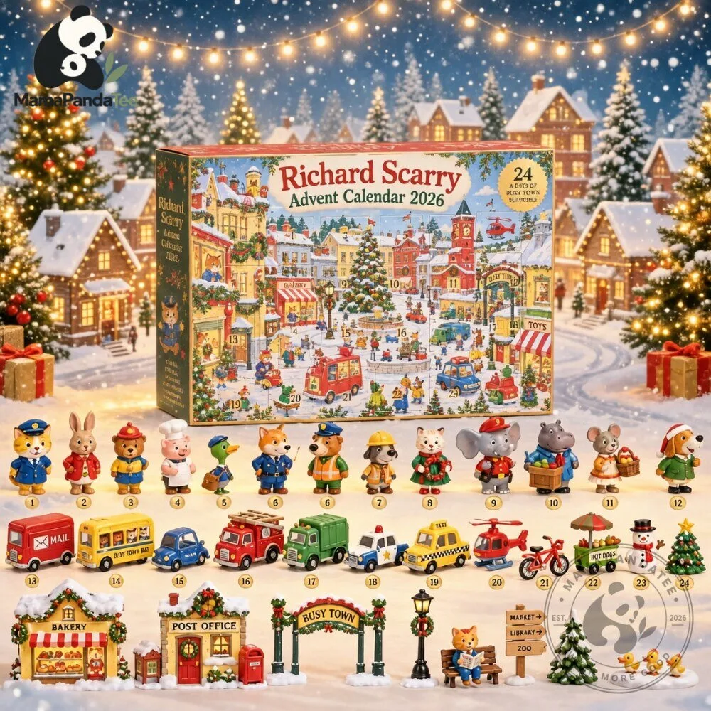 Richard Scarry Advent Calendar 2026 24 Days of Busytown Surprises 9 Richard Scarry Advent Calendar 2026 24 Days of Busytown Surprises