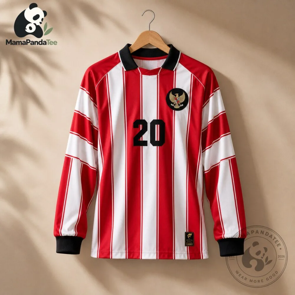 Jersey Timnas Indonesia National Team 2003 4 Jersey Timnas Indonesia National Team 2003