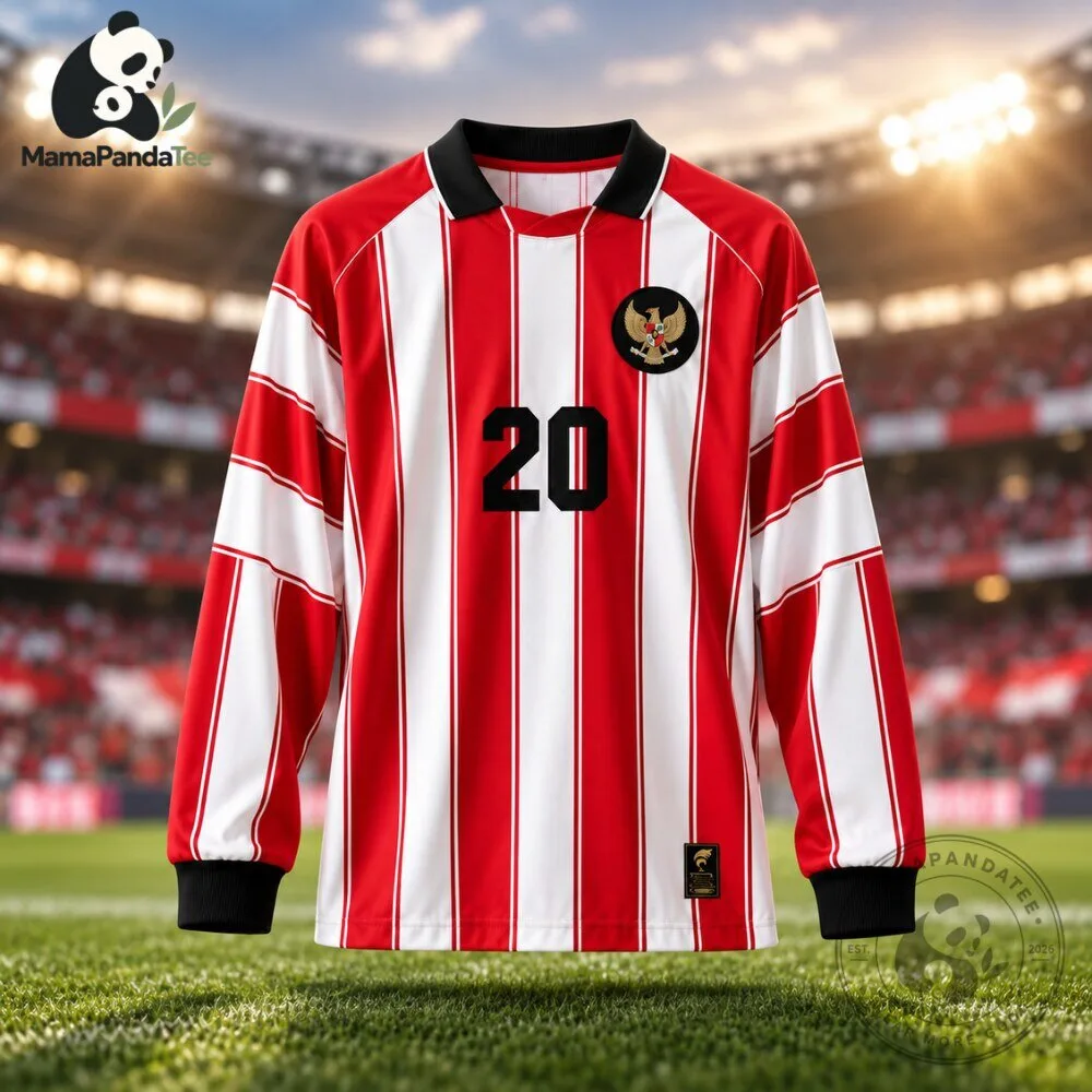 Jersey Timnas Indonesia National Team 2003 5 Jersey Timnas Indonesia National Team 2003