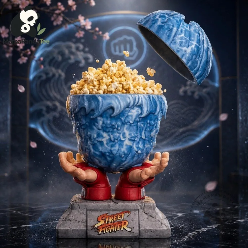 Street Fighter Ryu Hadouken Popcorn Bucket