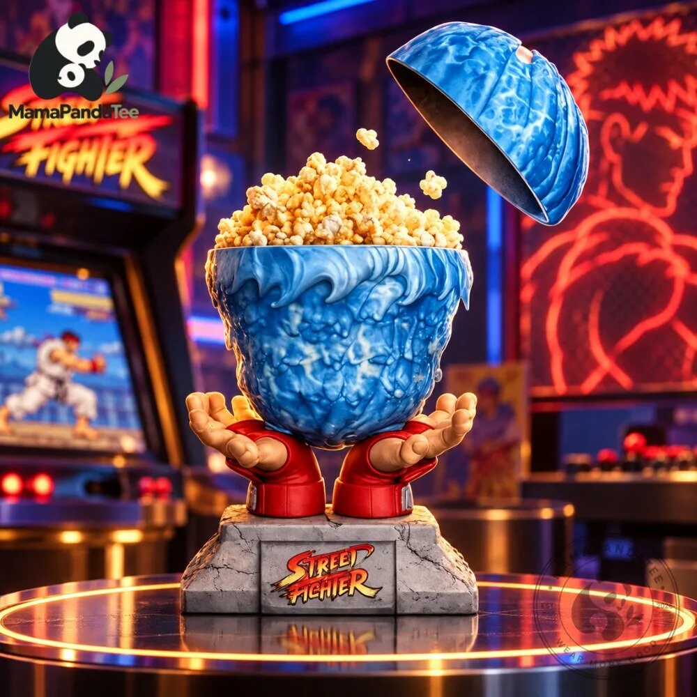 Street Fighter Ryu Hadouken Popcorn Bucket 7 Street Fighter Ryu Hadouken Popcorn Bucket