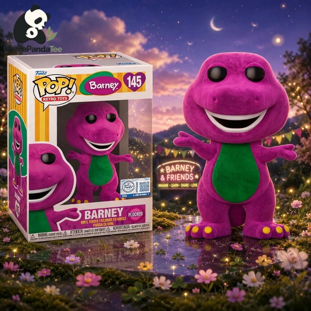 Funko Pop Retro Toys Barney 145 Vinyl Figure