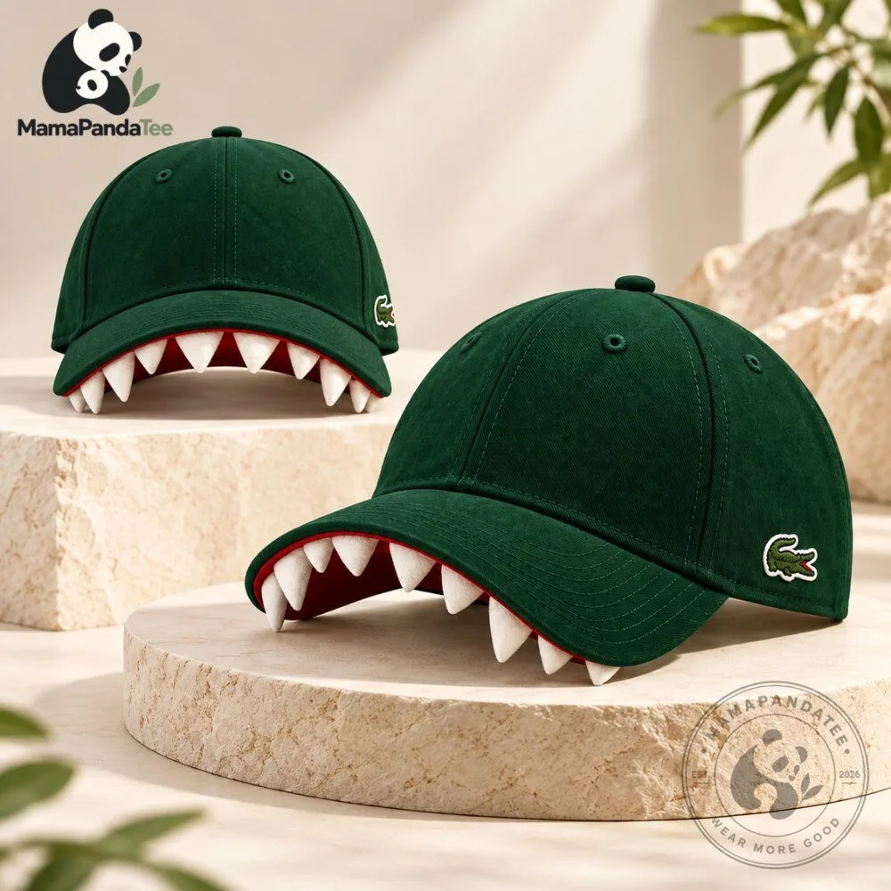 Lacoste Crocodile Teeth Hat Concept by Davide Perella 2026