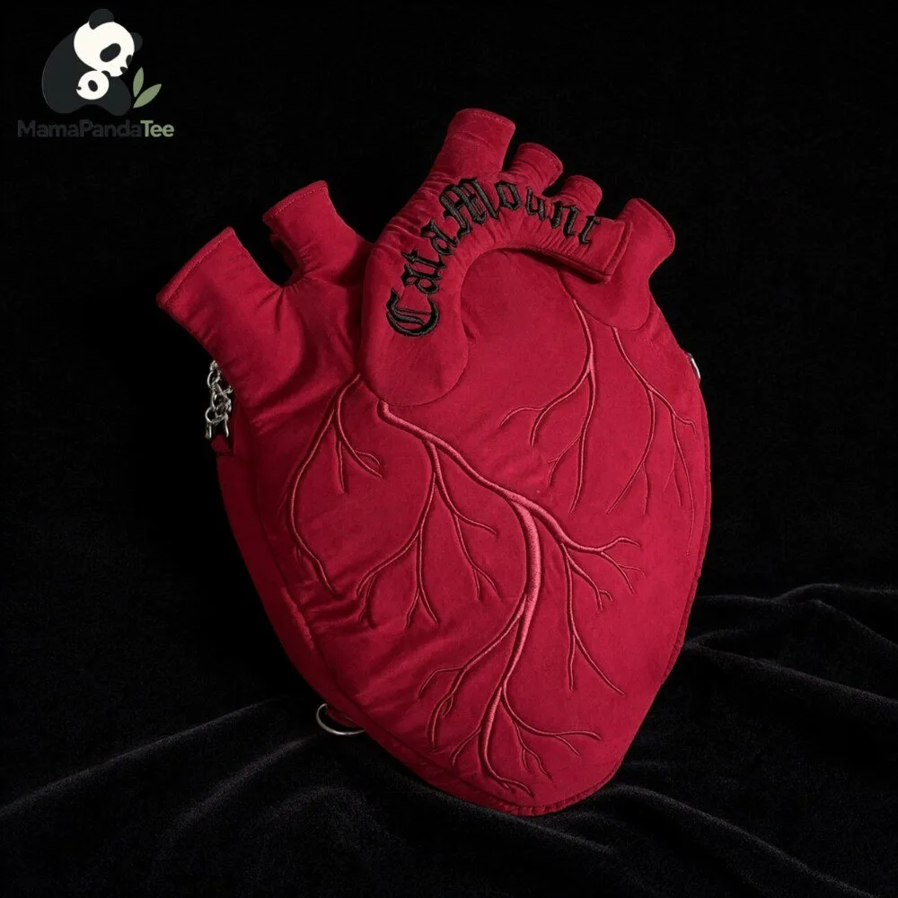 Anatomical Heart Tote Bag by CataMount Studio 7 Anatomical Heart Tote Bag by CataMount Studio