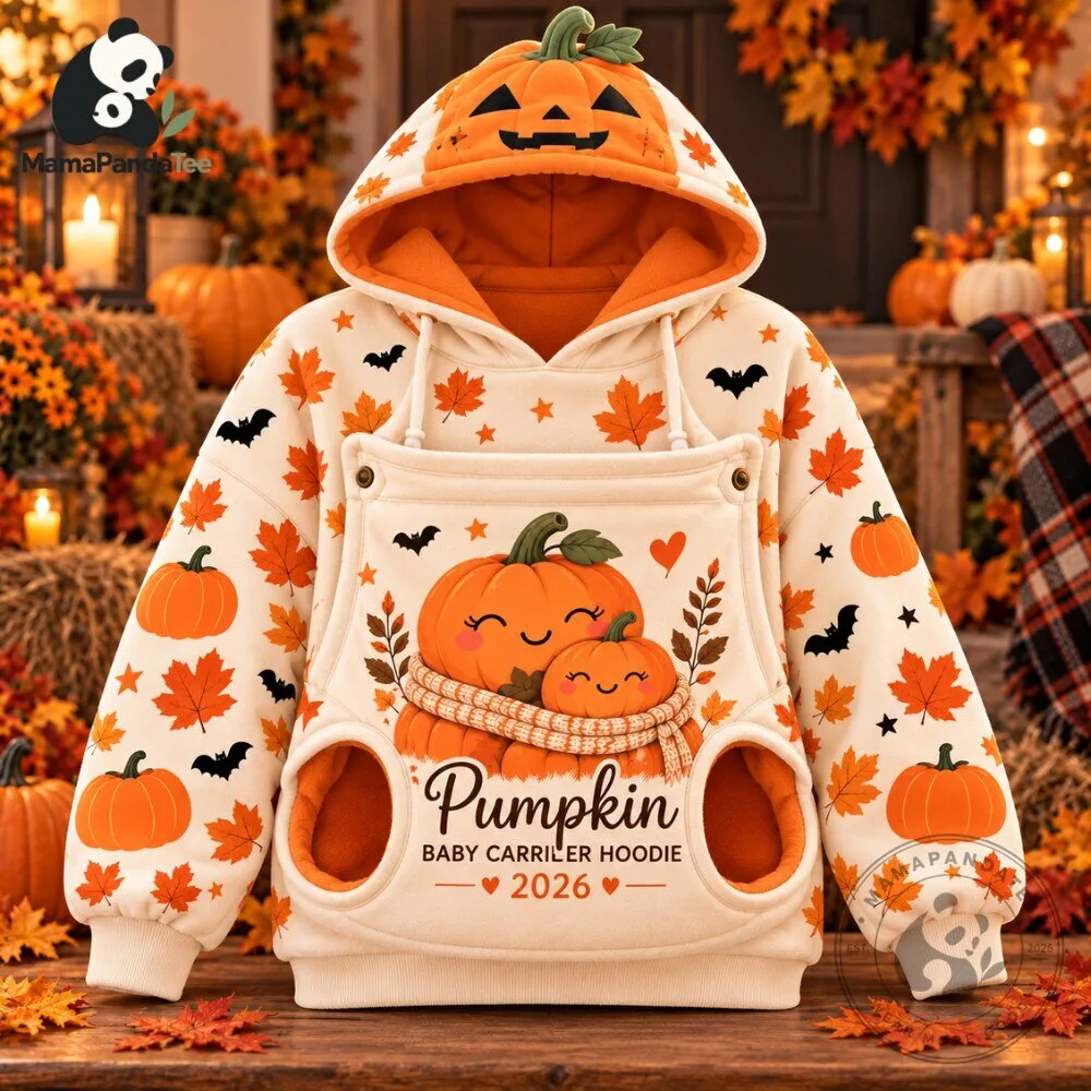 Pumpkin Baby Carrier Hoodie 2026 Cozy Fall Sweatshirt for Mom & Baby 5 Pumpkin Baby Carrier Hoodie 2026 Cozy Fall Sweatshirt for Mom & Baby