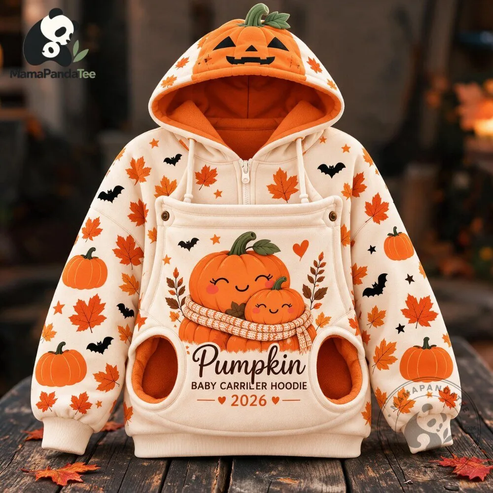 Pumpkin Baby Carrier Hoodie 2026 Cozy Fall Sweatshirt for Mom & Baby 7 Pumpkin Baby Carrier Hoodie 2026 Cozy Fall Sweatshirt for Mom & Baby