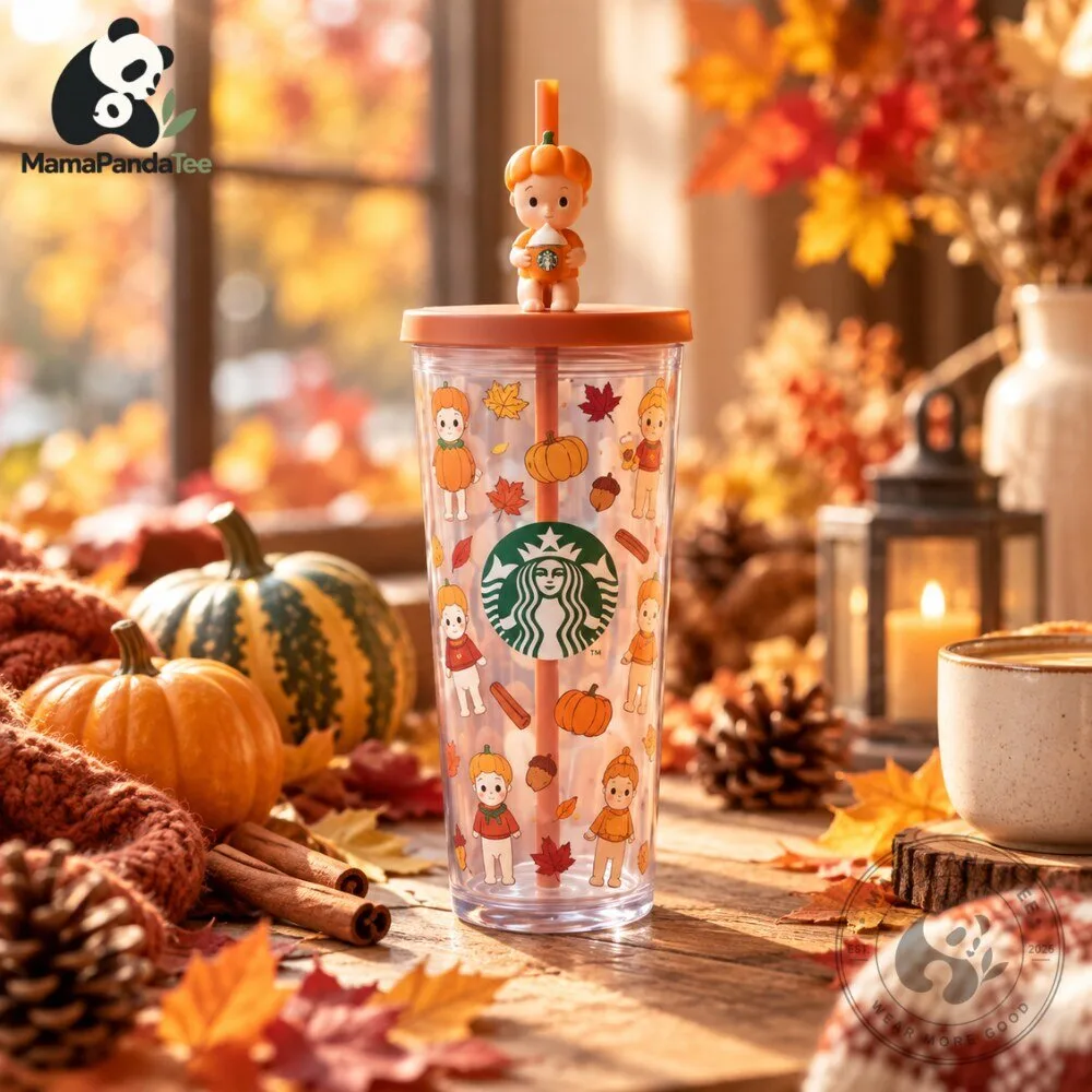 Starbucks x Sonny Angel Autumn Pumpkin Tumbler Concept 2026