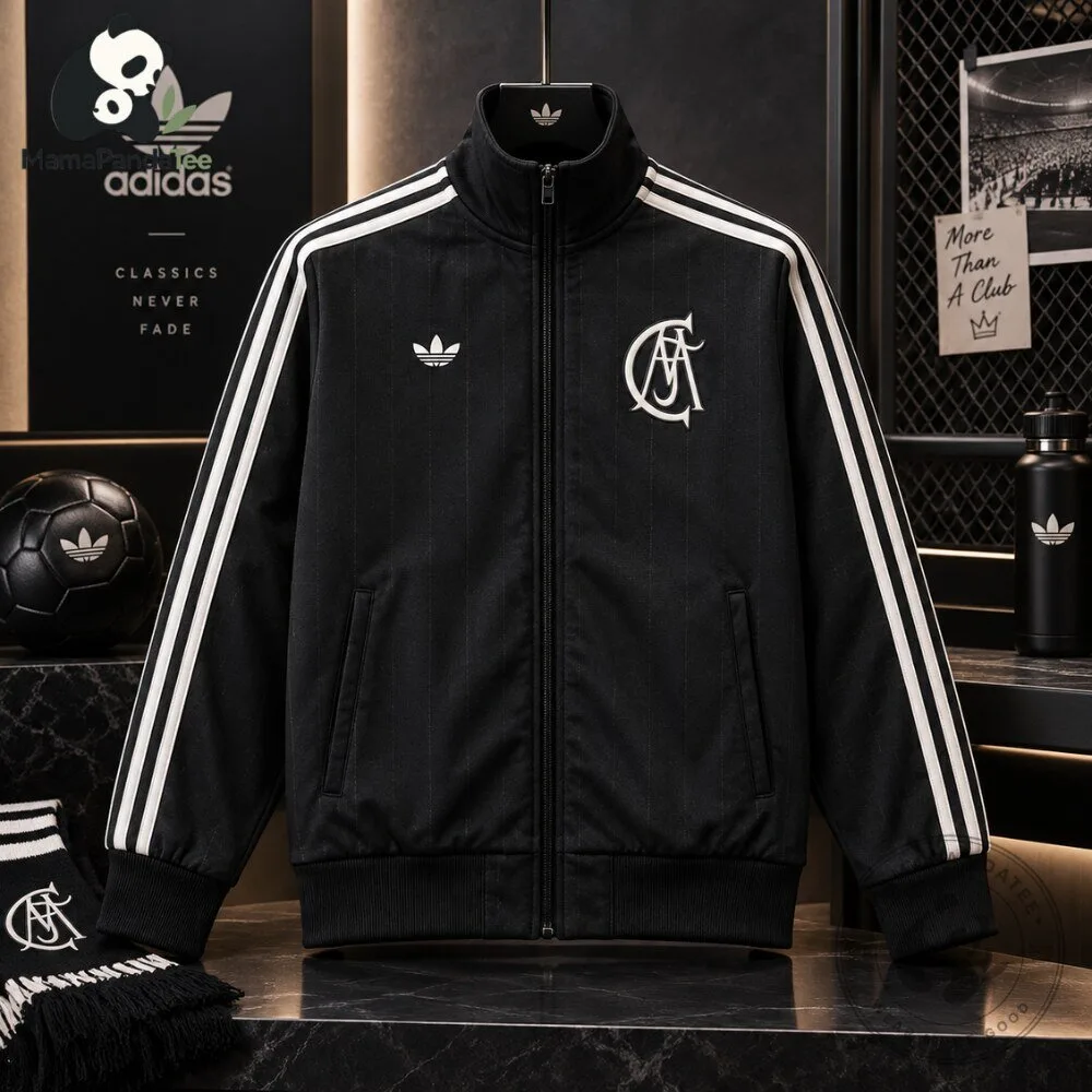 Adidas Originals Retro Track Jacket Trefoil Club Edition 7 Adidas Originals Retro Track Jacket Trefoil Club Edition