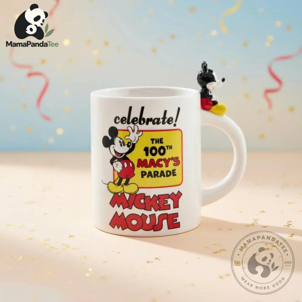 Disney Mickey Mouse 100th Macy's Parade Commemorative Mug
