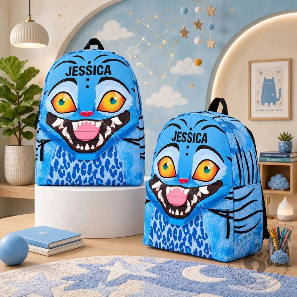 Loungefly K Pop Demon Hunters Derpy Tiger Mini Backpack 5 Loungefly K Pop Demon Hunters Derpy Tiger Mini Backpack