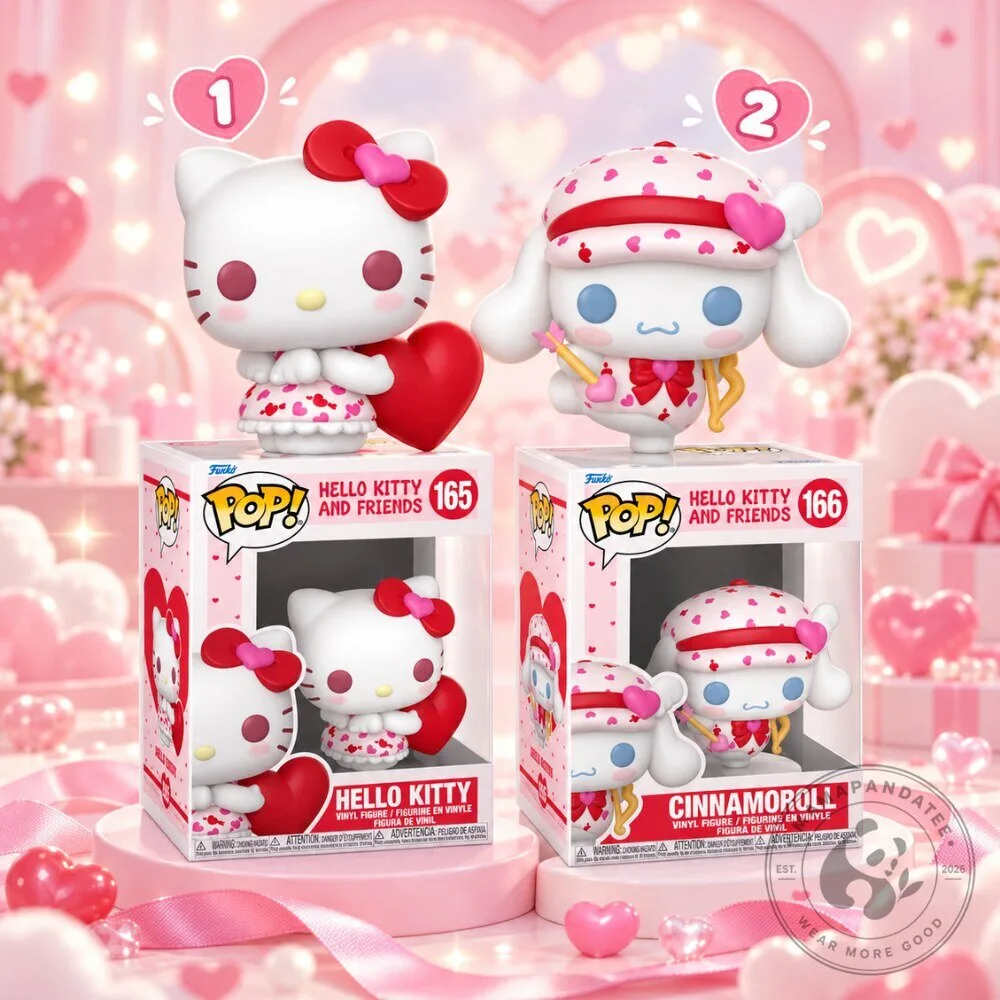 Funko Pop Valentine Sanrio 2026 Hello Kitty and Friends
